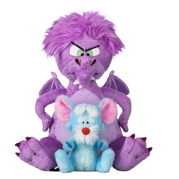 2023 Disney Disney100 Decades Collection Mad Madam Mim & Merlin Plush Set - Picture 2 of 8